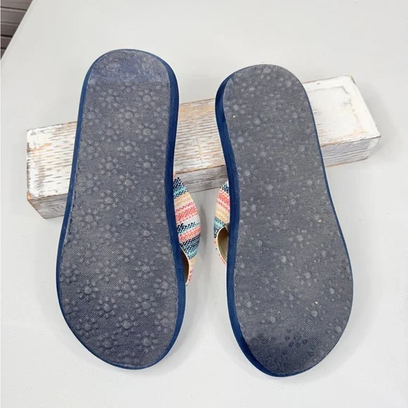 ROCKET DOG "Adios Stark" Women's Flip Flops with Striped Woven Straps-9 - Picture 6 of 6